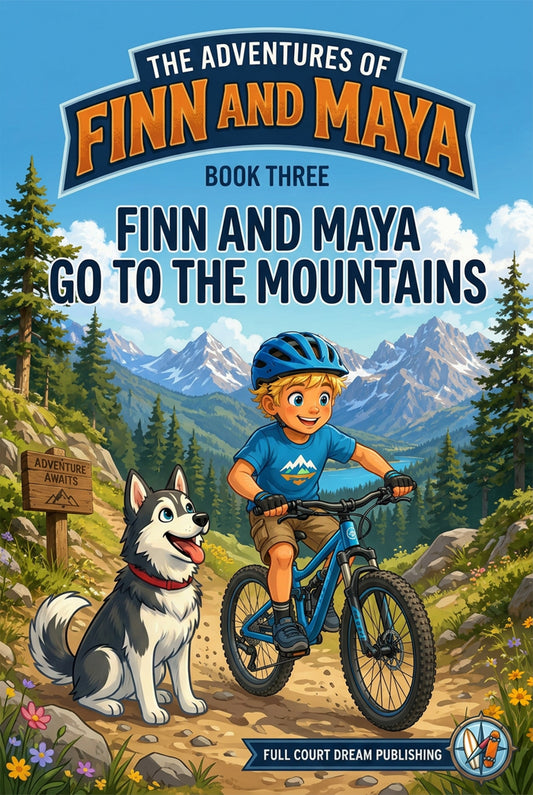 The Adventures of Finn and Maya: Finn and Maya Go to the Mountains (Book 3 of 10)