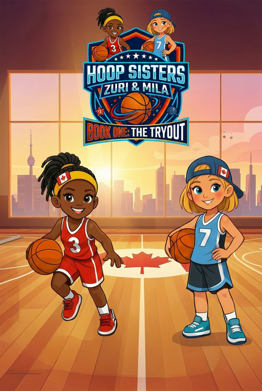 Hoop Sisters Zuri and Mila: The Big Tryout (Book 1)